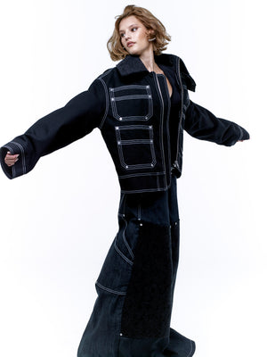 EMBROIDERED COLLAR JACKET — The Oracle