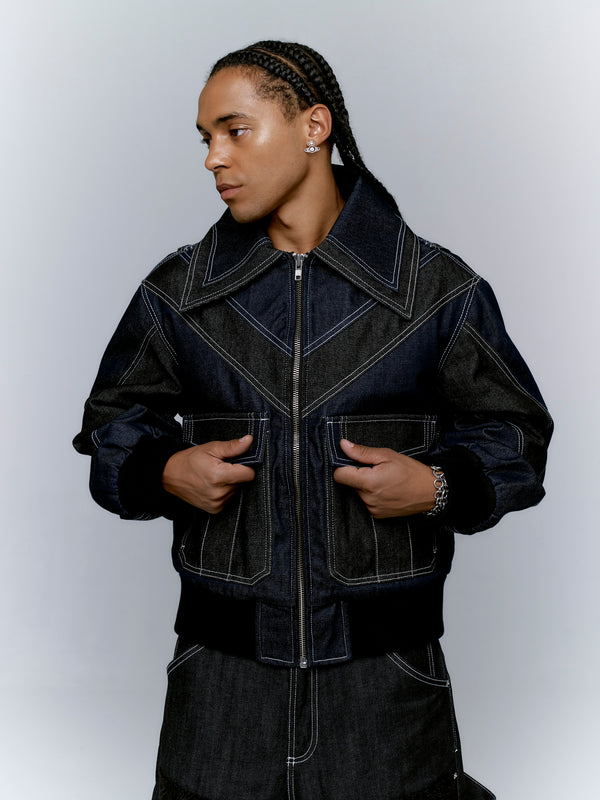 V BOMBER JACKET - The Warrior