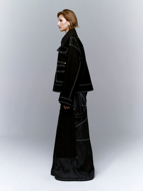 EMBROIDERED COLLAR JACKET — The Oracle