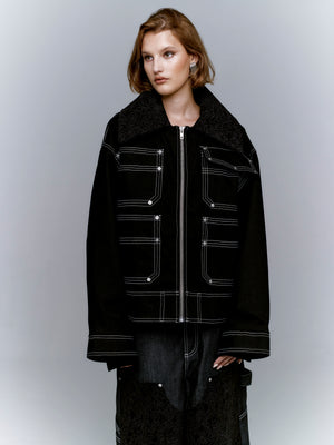 EMBROIDERED COLLAR JACKET — The Oracle