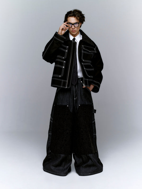 EMBROIDERED COLLAR JACKET — The Oracle