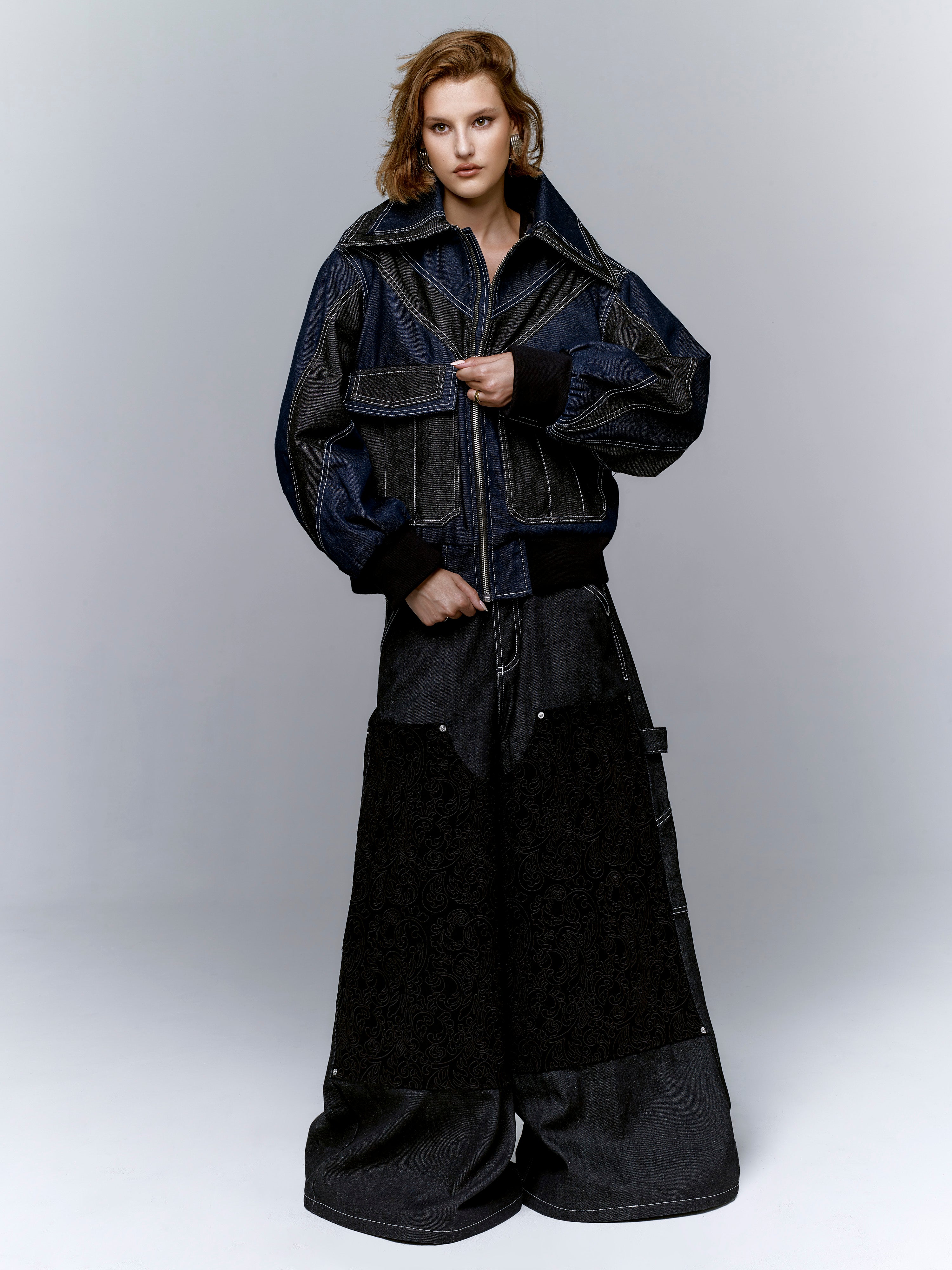 V BOMBER JACKET - The Warrior